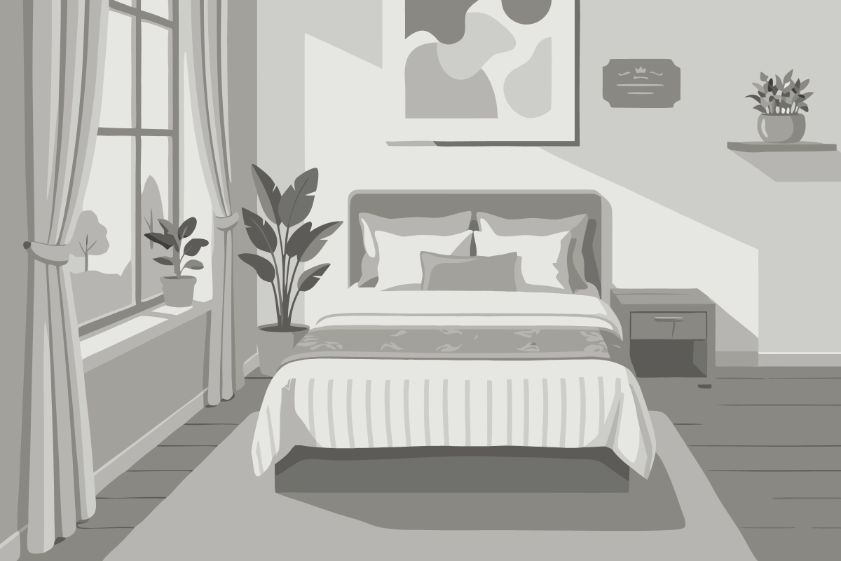 Apartamento Loft de 1 Quarto